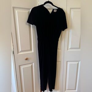 Black Velvety Jumpsuit